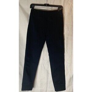 Abercrombie kids ribbed ankle/waist jogger casual pants size 13/14 black NWT
